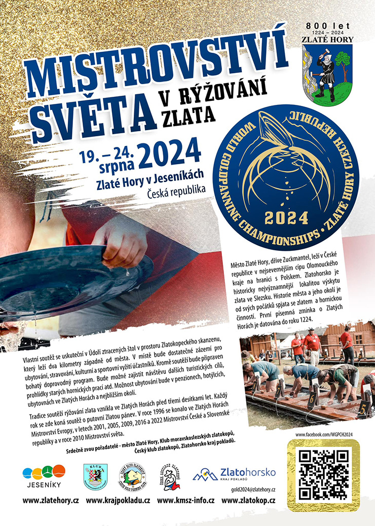 Mistrovství světa v rýžování zlata 2024